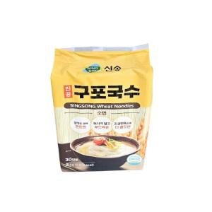 신송식품 신송 진공 구포국수 소면 업소용 3kg 30인분