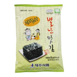 재주식품 재래별난맛김(전장) 50g