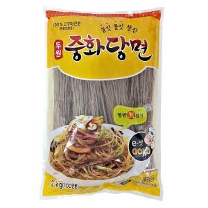 [두원식품] 두원 중화당면 2kg(낱개) 고구마전분 100%