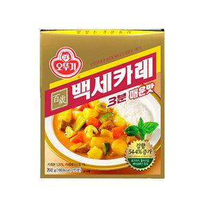 3분 백세카레 매운맛 200g