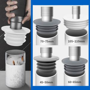 실리콘 하수구트랩 베란다 세탁기 싱크대 냄새 제거 차단 욕실 화장실 우수관 배수구유가