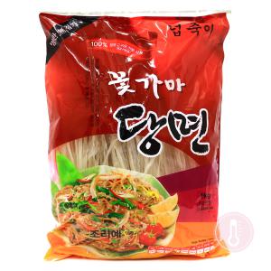 꽃가마 넙죽이당면 1kg /납작당면