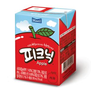 피크닉 사과 200ml 24개