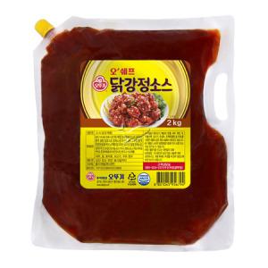 오뚜기 오쉐프 닭강정소스 2kg/1개