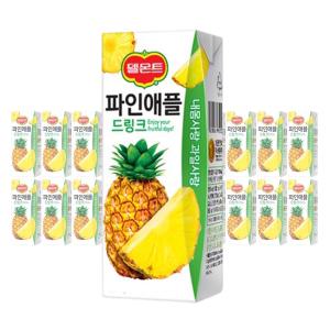 롯데 델몬트 파인애플 드링크 190ml 48팩