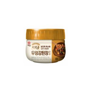 백설 다담 우렁강된장 양념 500g 4개