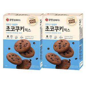 큐원 홈메이드 초코쿠키믹스 300g 2개