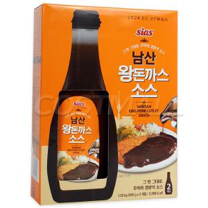 시아스 남산 왕돈까스소스 625g x 2개 돈가스 소스 코스트코