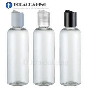 30 개 x 100ML 프레스 스크류 캡 병, 투명 플라스틱 화장품 용기, 빈 세럼 샘플 샴푸 젤 바이알