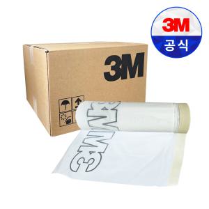 3M 2328 카바링 테이프 1500mmX20 M 25롤 1박스 커버링 도색 작업 비닐 보양 건축 페인트 칠 보호