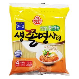 오뚜기 면사랑 생쫄면사리 800g