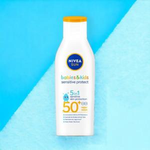 (1개) 니베아 선 키즈 센서티브 프로텍트 선 로션 200ml (SPF50+/PA++++)