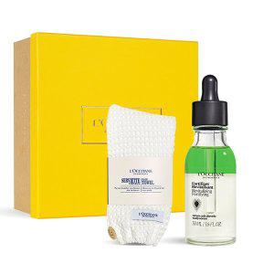 [록시땅](강남점)[기프트] 리바이탈라이징 포티파잉 스칼프 세럼 50ml 세트 (+헤어 타월 증정)