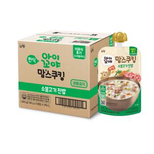 아이꼬야 맘스쿠킹 유아용 이유식 소불고기 아기밥 (12개월부터) 100g 10입