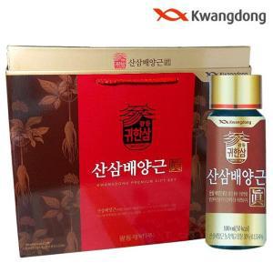 [XBG3KL4P_48]광동 산삼진액 배양근 선물세트 100ml x 12개입