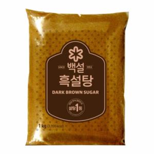 백설 흑설탕 1kg 1개