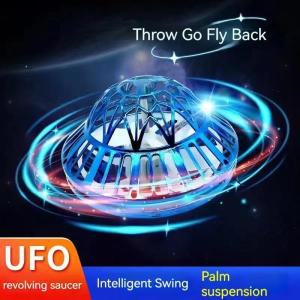 2024 UFO 미니 소형 드론 플라잉 스피너  장난감 공  부메랑 핸드 컨트롤  LED 회전  트렌드