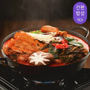 (김가네 식탁/해썹인증) 감자탕 1.2kg(2인분) x 3팩+겨자소스/국내산 돈등뼈