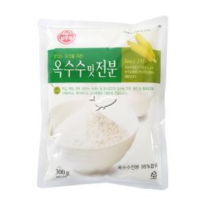 오뚜기 옥수수맛 전분 300g/1개