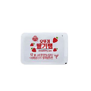 오뚜기 일회용 딸기잼(디스펜팩) 12g x 96개입/딸기쨈/과일잼/카페