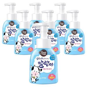 말랑카우 버블 핸드워시 우유향 300ml 7개