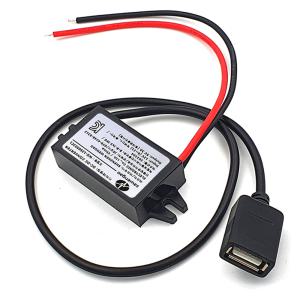 DC 컨버터 모듈 5V3A USB 변환기 직류 12V 8-20V to 5V DC-DC CONVERTER SMPS 스텝다운 변압기 정전압 출력