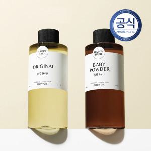 해피바스 오리지널컬렉션 바디오일 오리지널/베이비파우더 250ml 1개