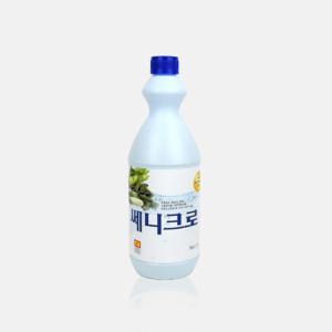 [코스모스웨이] 쎄니크로 살균 세척 과일 야채 소독 세정제 1L / 4L