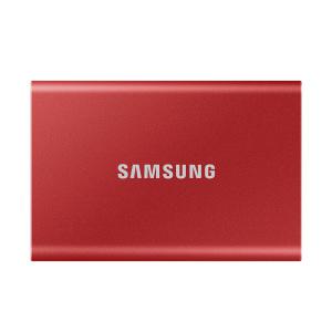 [App 10%+카드5%] 삼성전자 외장SSD T7 1TB 레드 USB3.2 Gen.2 Type-C MU-PC1T0