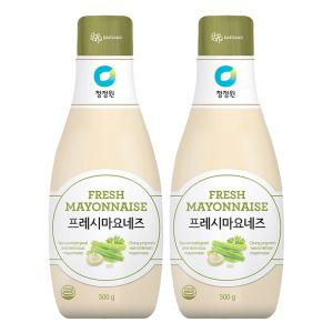 청정원 프레시 마요네즈, 500g, 2개