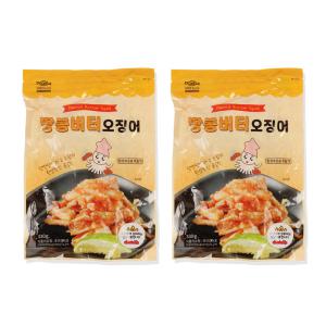 굿브랜드 땅콩버터오징어 330g 2봉