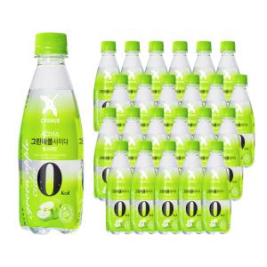 시그너스 그린애플 제로사이다 350ml 24개 탄산음료 제로칼로리