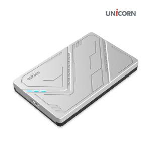 USB3.1 케이블포함 2.5인치 외장하드케이스 원터치슬라이드조립 HDD-300V