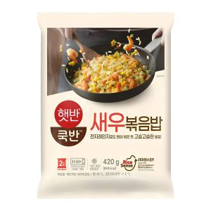 (신선)햇반쿡반 새우볶음밥 420g 외 6종