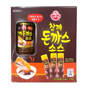 오뚜기 참깨 돈까스 소스 470g x 3