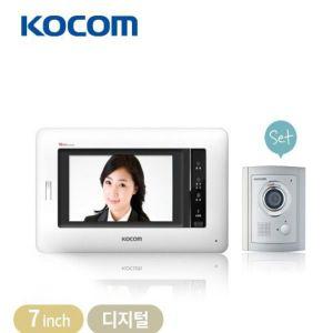 코콤 비디오폰 KCV-V776/KC-C71 화이트/매립