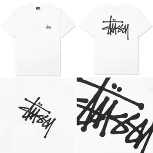 [Stussy] 스투시 베이직로고 반팔티셔츠 (병행수입)