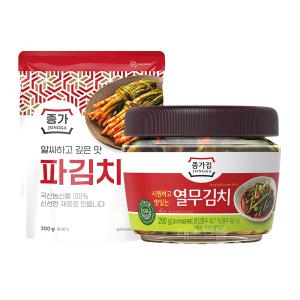 종가 파김치 300g + 열무김치 290g 세트