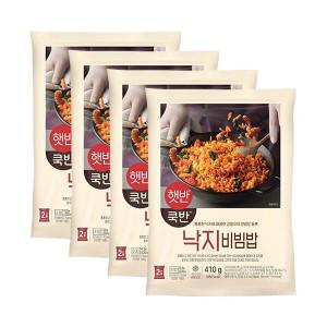 비비고 햇반쿡반 낙지비빔밥 410G 4봉