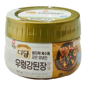 다담 우렁강된장 양념 500G x 3개