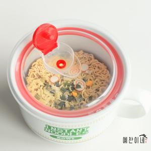 도자기 컵라면 용기 800ml 손잡이 라면기 사발면 안심 라면 그릇