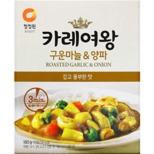 청정원 카레여왕 구운마늘 양파 160g 20개