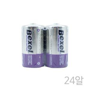 벡셀 DM 24알 R20 망간건전지 1.5V