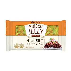 [화과방] 빙수젤리 200g / 대두식품 과일맛 젤리 빙수재료 팥빙수 디저트 간식