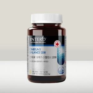 [인테로] 캐나다 오메가3 밸런스 1200(1202mg x 180캡슐 6개월분)