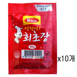 움트리/회초장 40g x10개 횟집 배달용 일회용 초고추장