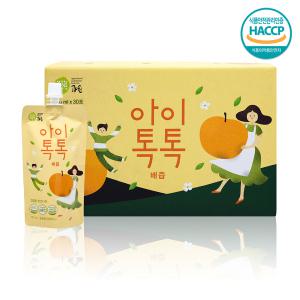 찬이네과수원 아이톡톡 배즙 스파우트 120ml 30포 1박스