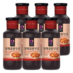 청정원 닭볶음탕 양념, 480g, 6개