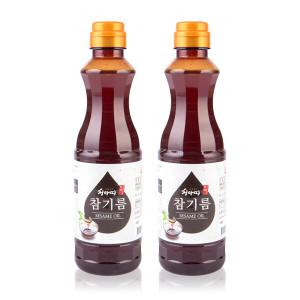 국산 청아띠 참기름 300ml (PET) x 2개