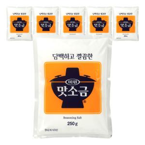 청정원 맛소금, 250g, 6개